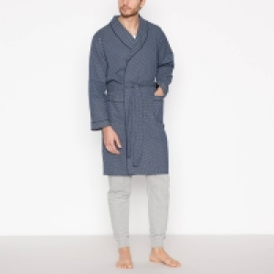 Debenhams Lounge & Sleep Navy Foulard Dressing Gown