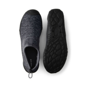Lands End Grey Aqua Shoes