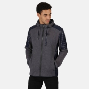 Blue Wilkin Full Zip Hooded Heavyweight Fleece £23.80