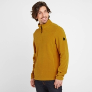 Debenhams Tog 24 Mustard Shire Zip Neck Fleece