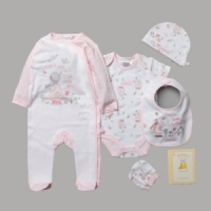 Debenhams Character Shop Humphreys Corner Lottie Pink 5-Piece Baby Set