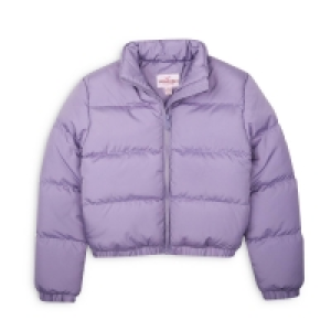 Debenhams Threadgirls Girls Lilac Katie Puffer Jacket