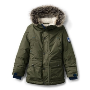Lands End Green Expedition Parka Coat