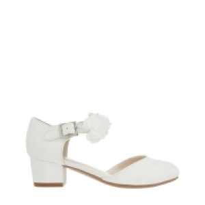 Monsoon White Macaroon Corsage Shoes