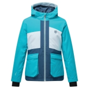 Dare 2b Green Esteem Waterproof Insulated Hooded Ski Jacket
