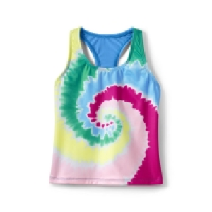 Lands End Multi Girls Tankini Top