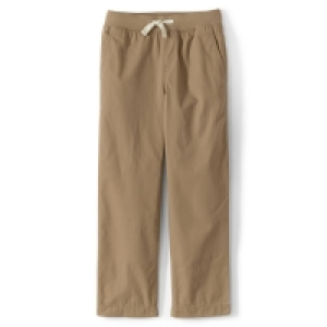 Lands End Beige Boys Iron Knees Pull On Trousers