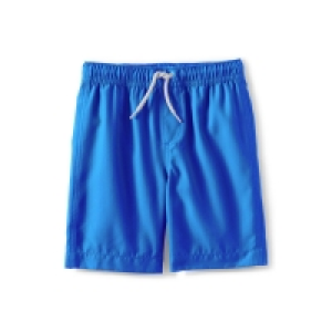 Lands End Blue Boys Swim Trunks