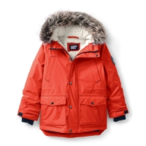 Lands End Orange kids expedition parka