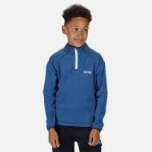 Debenhams Regatta Blue Loco Half Zip Mini Stripe Fleece