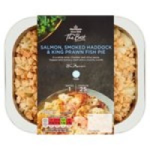 Morrisons The Best Salmon Smoked Haddock & King Prawn Fish P £3.50