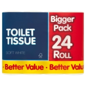 Iceland  Breeze Toilet Tissue Soft White 24 Roll