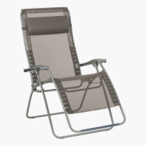 Lafuma RSXA XL Clip Recliner Garden Chair, Graphite (LFM2040 £190.00