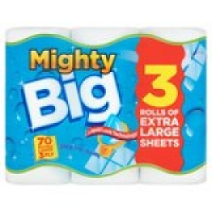 Mighty Big 3 Rolls Of Extra Large Sheets £3.00