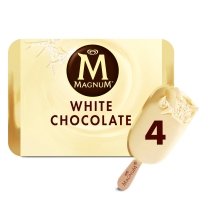 Iceland  Magnum White Chocolate Ice Cream 4 x 110 ml