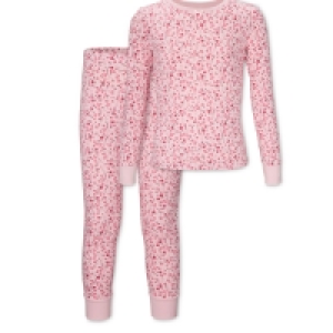 Kids Organic Rose Flowers Pyjamas
