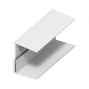 Wickes PVCu White Top/Vertical Edge Cladding Trim 2500mm £13.00