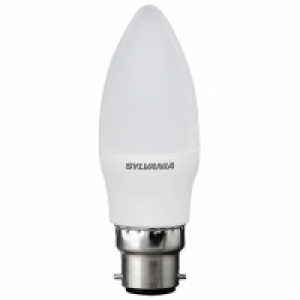 Sylvania LED Non Dimmable Frosted Candle B22 Light Bulb - 3W £2.74