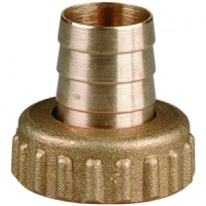 Wickes  Wickes Brass Union Garden Hose Tap Nut & Tail