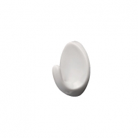 Wickes  Wickes Large Adhesive Hooks - White Pack of 4