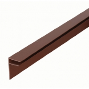 10mm PVC Side Flashing - Brown 6m £19.00