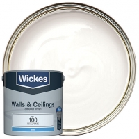 Wickes  Wickes Almost White - No.100 Vinyl Matt Emulsion Paint - 2.5