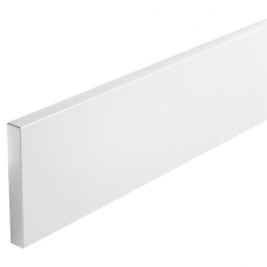 Wickes  Wickes Vienna White Continuous Plinth - 2.5m