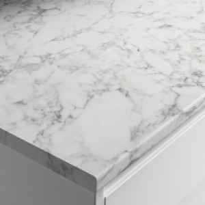Wickes Laminate Marble Effect Worktop - Marmo Grigio 600mm x