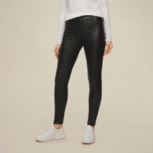 Debenhams Dorothy Perkins Black Coated Frankie Jeans