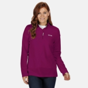 Debenhams Regatta Pink Sweethart Lightweight Half-Zip Fleece