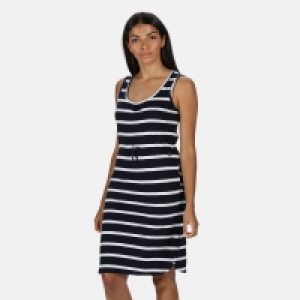 Regatta Blue Felixia Curved Neckline Sleevless Dress