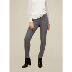 Debenhams Dorothy Perkins Petite Grey Eden Denim Jeggings