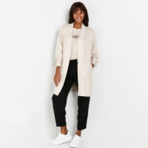 Wallis Cream Soft Touch Longline Cardigan