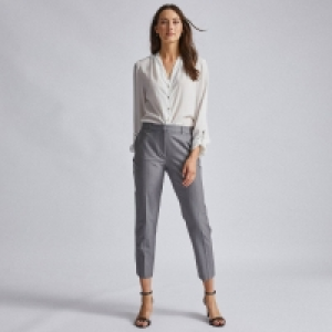 Dorothy Perkins Dark Grey Ankle Grazer Trousers