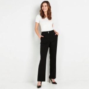 Wallis Petite Black Bootscut Trousers