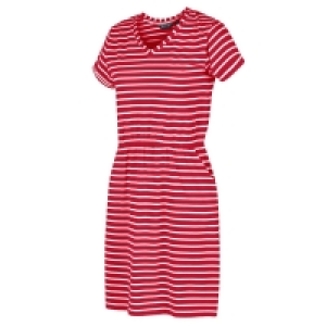 Regatta Red Havilah Jersey Printed Dress Two Side Pockets