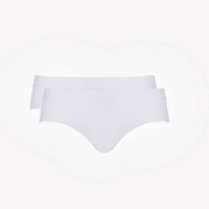 Debenhams Ten Cate 2 Pack White Fine Bikini Knickers