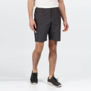 Regatta Grey Delgado Multi Pocket Elasticated Waist Shorts