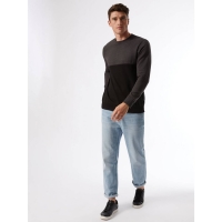 Debenhams Burton Black Colour Block Sweatshirt