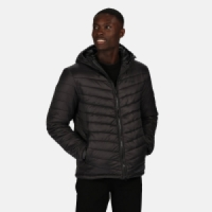 Regatta Grey Volter Loft Insulated Quilted Hooded Heated Jacket