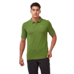 Craghoppers Green NosiLife Mani Short Sleeved Polo Shirt