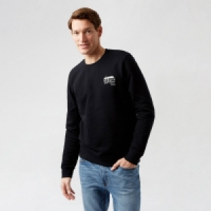 Debenhams Burton Black Berlin Graphic Sweatshirt