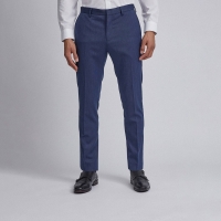 Debenhams Burton Blue Skinny Textured Trousers