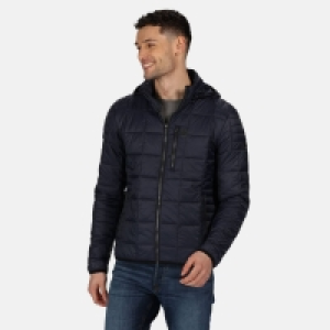 Regatta Blue Danar Insulated Quilted Hooded Jacket