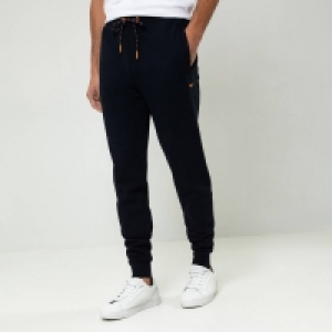 Threadbare Black Trifol Joggers