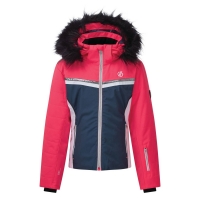 Debenhams Dare 2b Blue Estimate Waterproof Fur Trim Hooded Ski Jacket