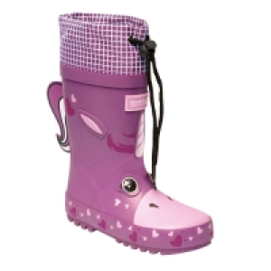 Debenhams Regatta Pink Mudplay Wellington Boots