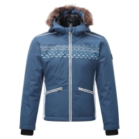 Debenhams Dare 2b Blue Far Out Waterproof Fur Trim Hooded Ski Jacket