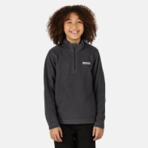 Debenhams Regatta Grey Unisex Hot Shot II Lightweight Half Zip Fleece