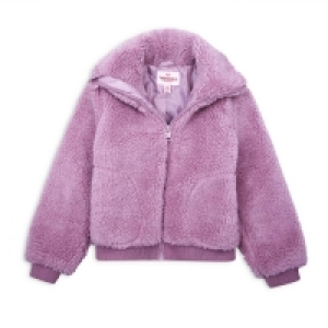 Threadgirls Girls Lilac Monkey Borg Jacket